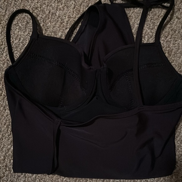 Old Navy Swim Bathing Suit One Piece Black Size Small - Picture 2 of 4